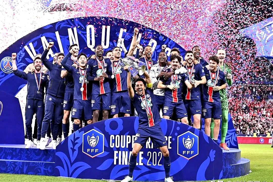 巴黎圣日耳曼队再次在客场获胜，领先优势扩大